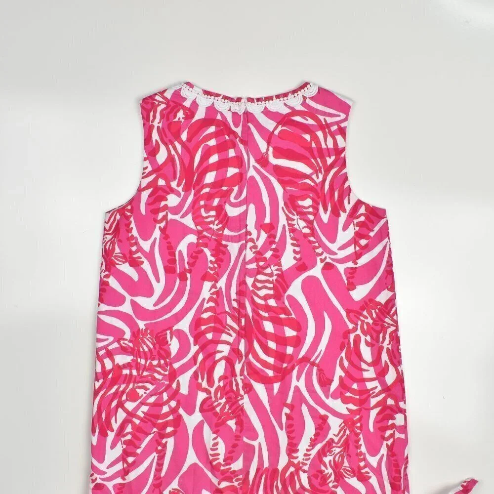 Lilly Pulitzer I'm Game Zebra Shift Dress 10 - Picture 6 of 8